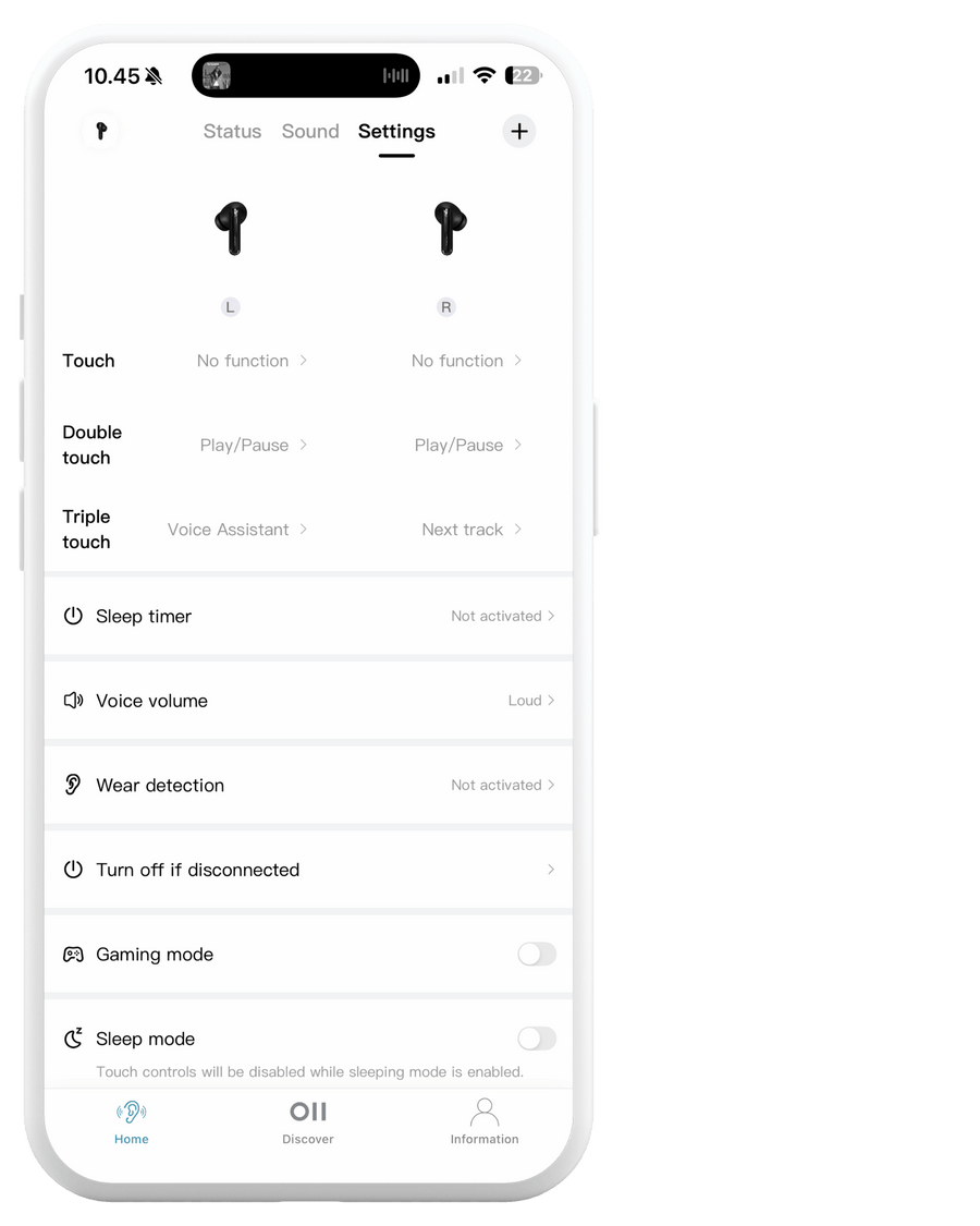 Personal controls